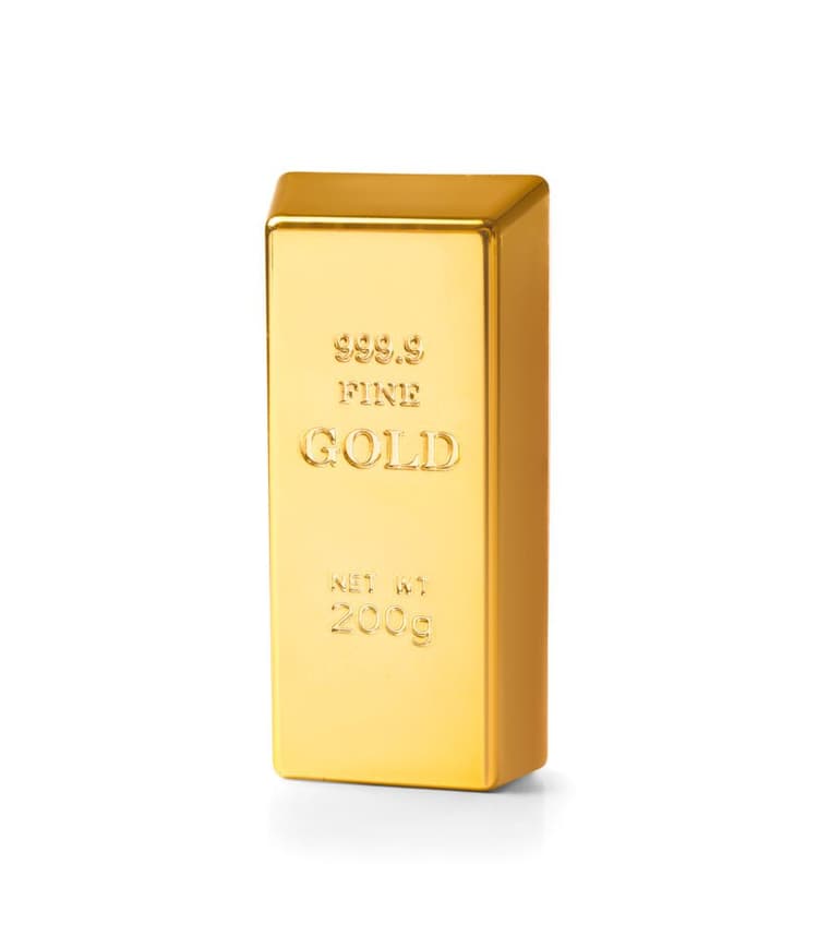 Guldbarre i finguld 999,9